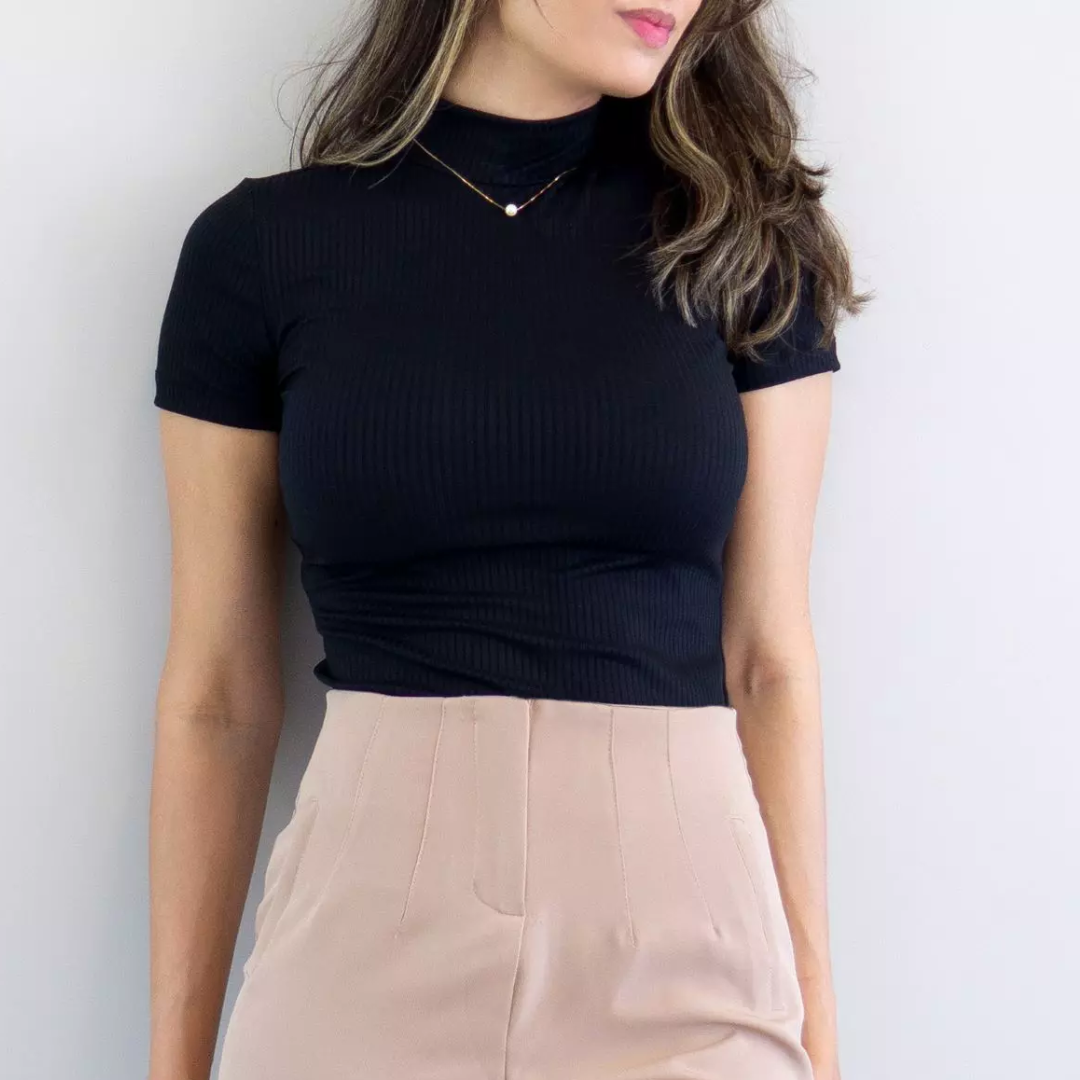 Blusa Canelada