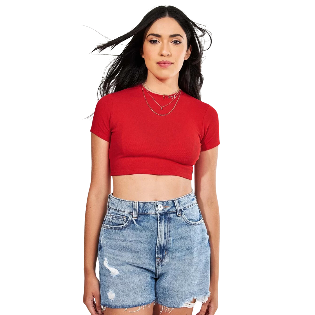 Cropped Canelado