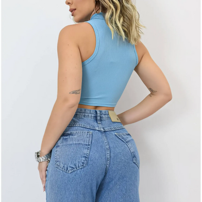 Cropped Canelado