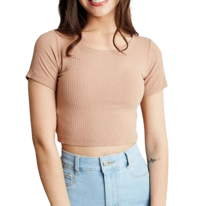 Cropped Canelado