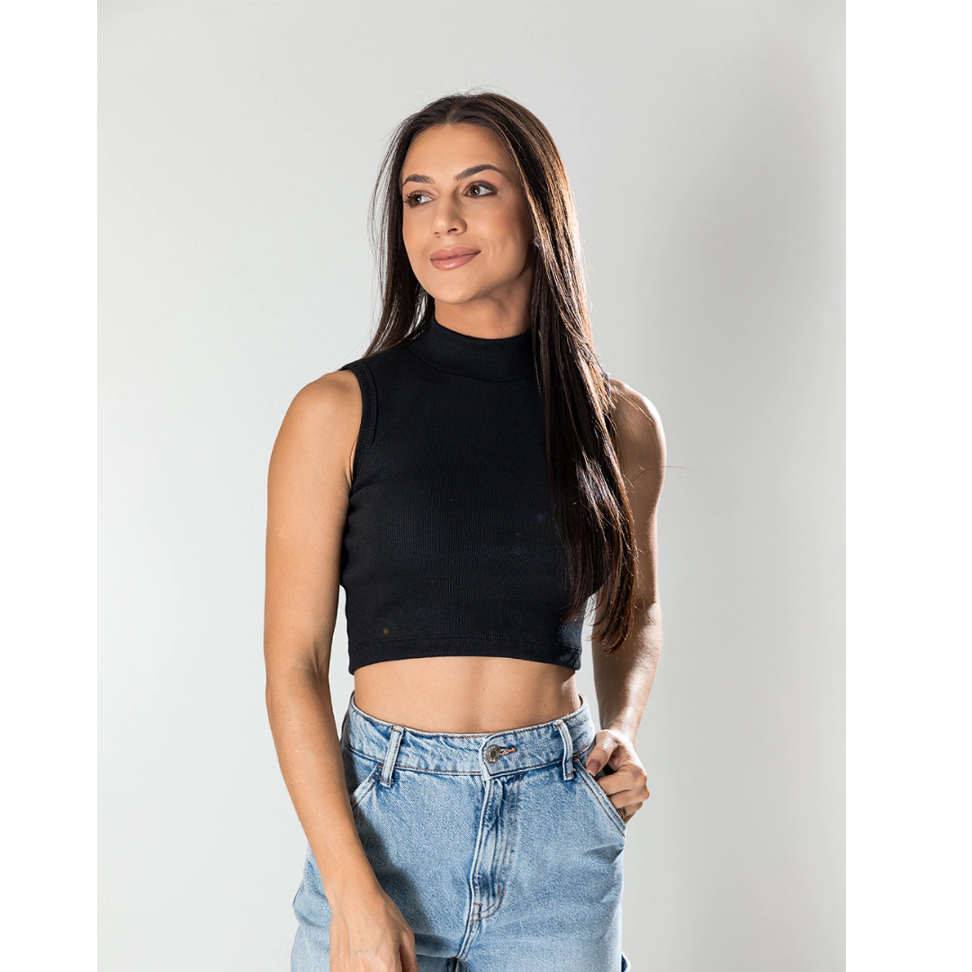 Cropped Canelado