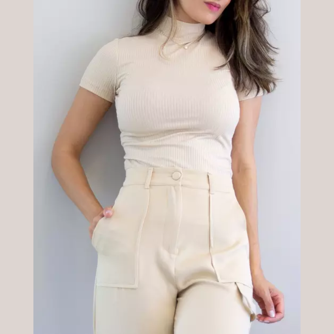Blusa Canelada