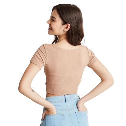 Cropped Canelado