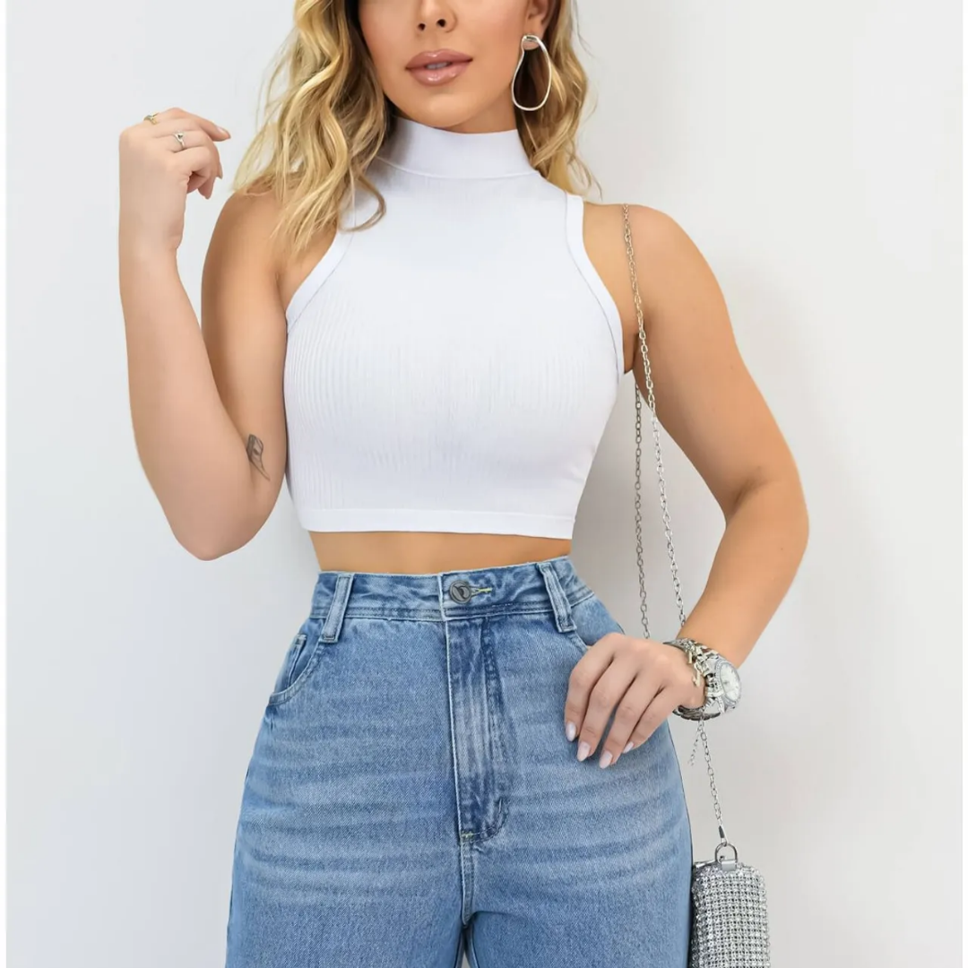 Cropped Canelado