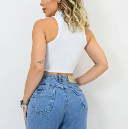 Cropped Canelado