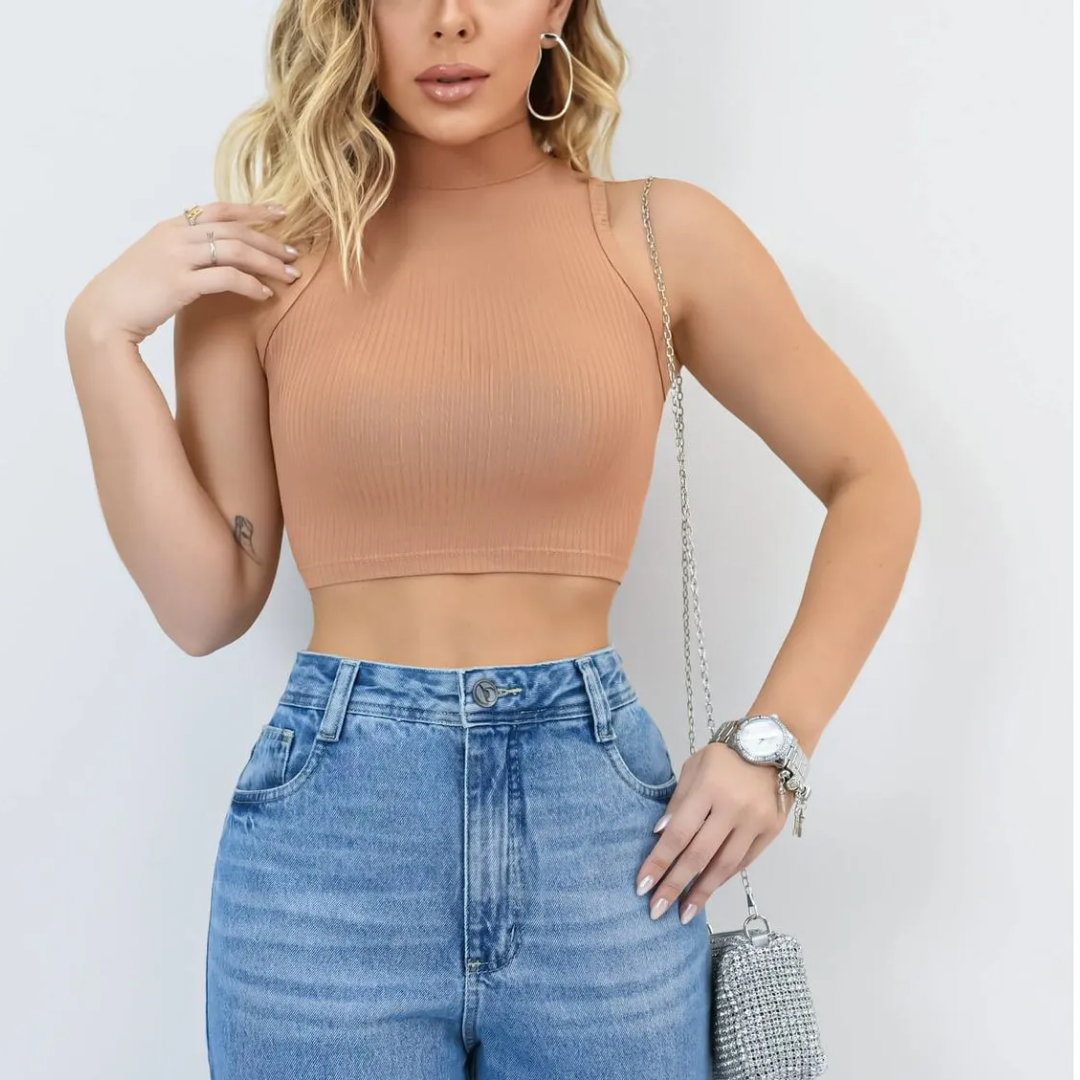 Cropped Canelado