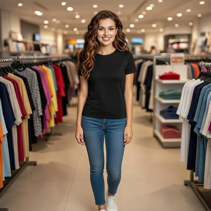 Blusinha Feminina Lisa Poliéster
