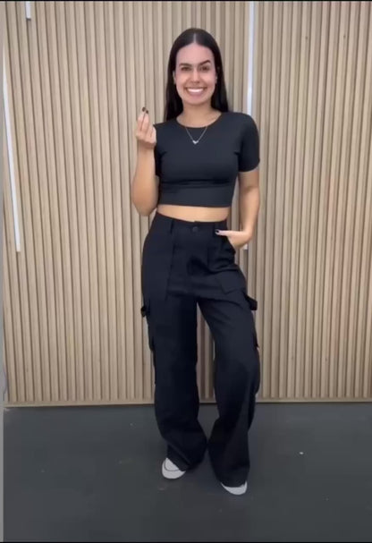 Cropped Canelado