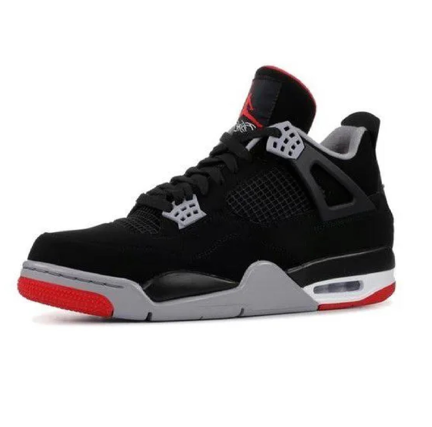 Tênis Air Jordan 4 Retro Bred Preto Vermelho Tamanho:41