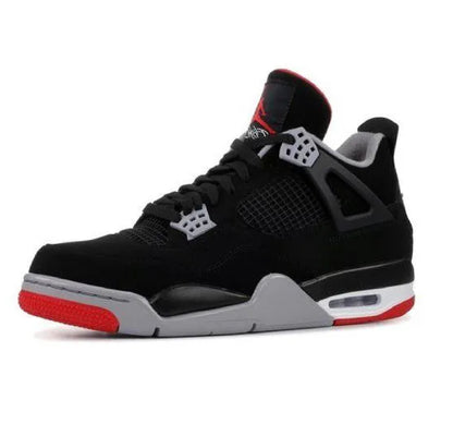 Tênis Air Jordan 4 Retro Bred Preto Vermelho Tamanho:41