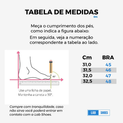 Tênis Unissex Preto Caminhada Tamanho Especial