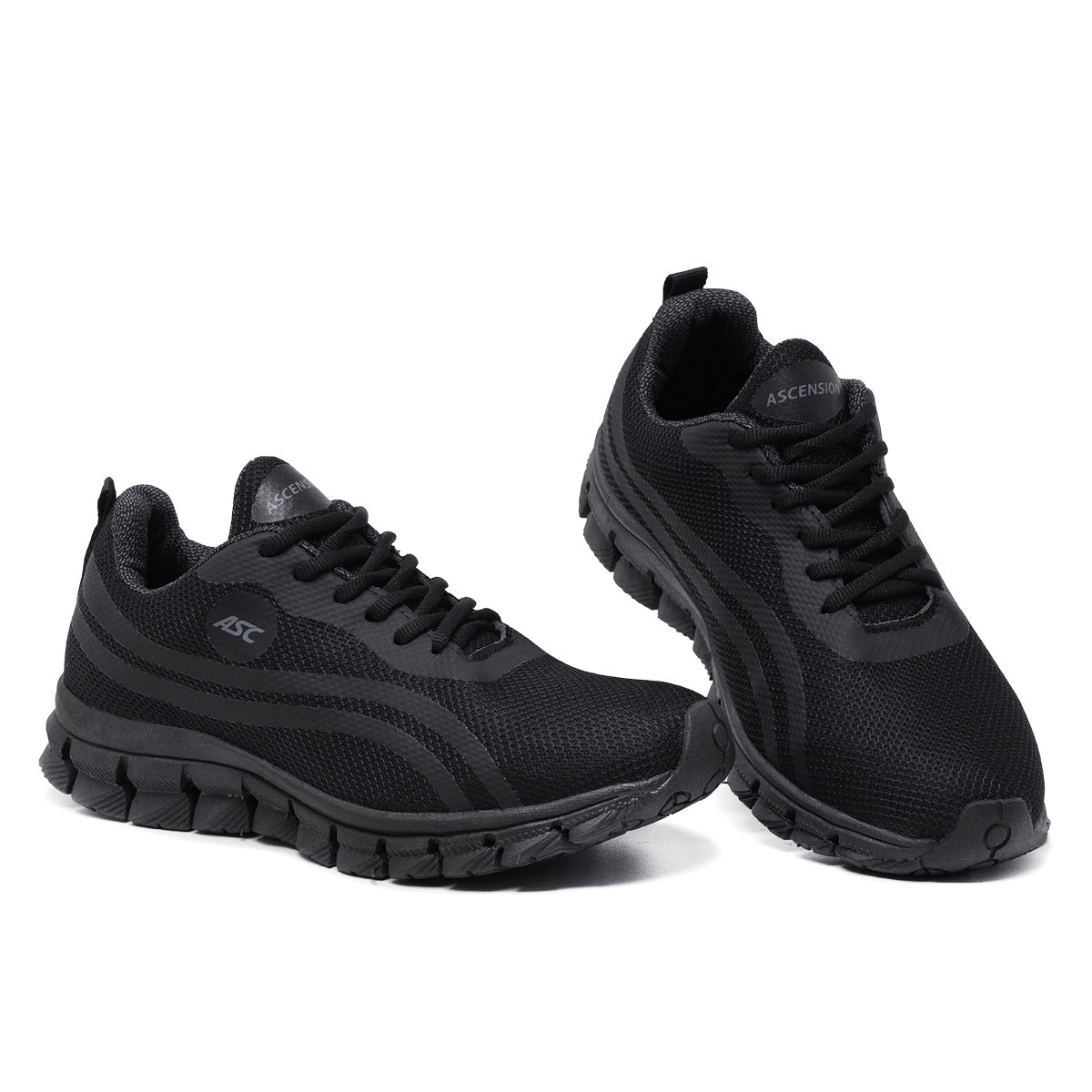 Tênis Unissex Esportivo Caminhada Black