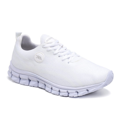 Tênis Unissex Esportivo Branco Caminhada