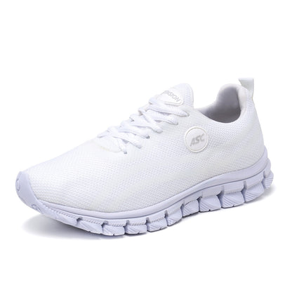 Tênis Unissex Esportivo Branco Caminhada Tamanho Especial
