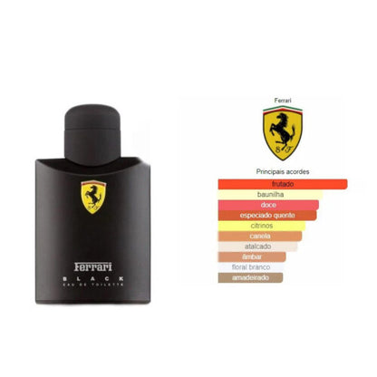 Ferrari Black Scuderia Eau de Toilette | Perfume Masculino 125ml