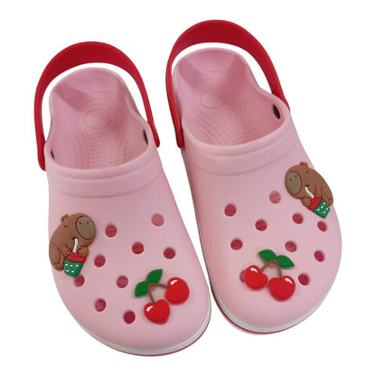 CHINELO FECHADO BABU CAPIVARA CEREJA