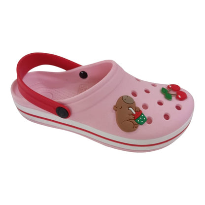 CHINELO FECHADO BABU CAPIVARA CEREJA